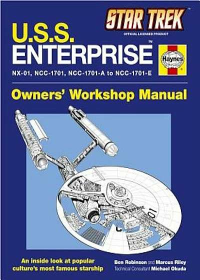 U.S.S. Enterprise Haynes Manual, Hardcover