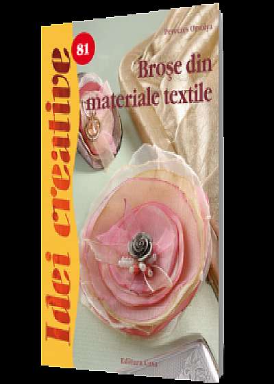 Brose din materiale textile - Idei creative 81