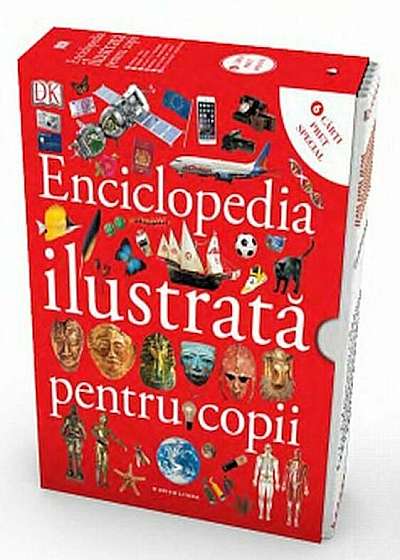 Set enciclopedia ilustrata pentru copii. (6 carti)