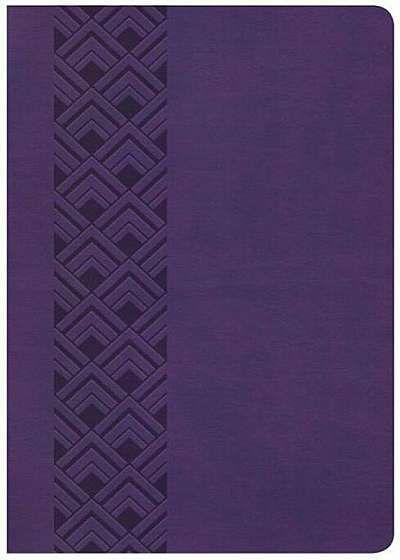 KJV Ultrathin Reference Bible, Value Edition, Purple Leathertouch, Hardcover