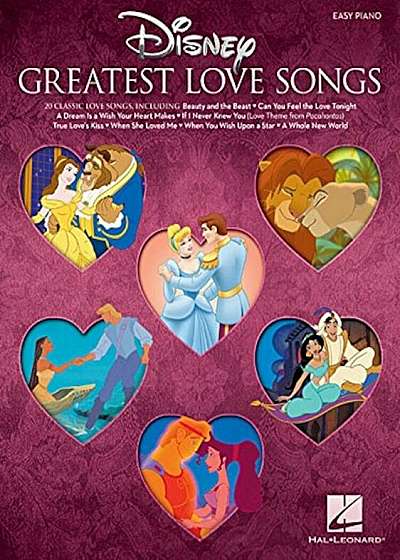 Disney Greatest Love Songs, Paperback