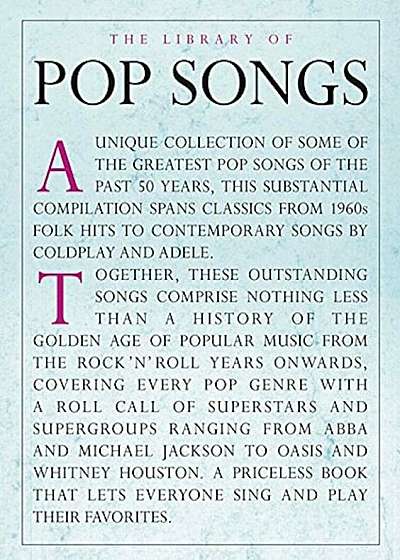 The Library of Pop Songs, Paperback
