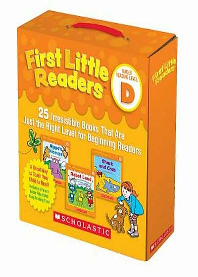 First Little Readers Parent Pack: Guided Reading Level D: 25 Irresistible Books That Are Just the Right Level for Beginning Readers 'With 25 Books', Hardcover