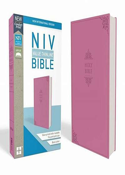 NIV, Value Thinline Bible, Imitation Leather, Pink, Hardcover