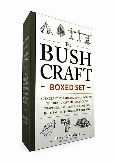 The Bushcraft Boxed Set: Bushcraft 101; Advanced Bushcraft; The Bushcraft Field Guide to Trapping, Gathering, & Cooking in the Wild; Bushcraft, Hardcover