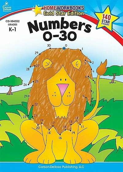 Numbers 0-30 Grades K-1, Paperback