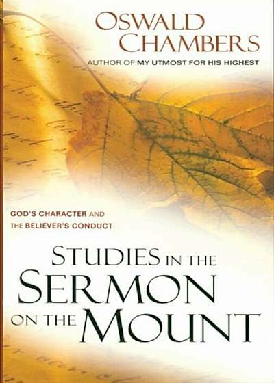 Studies in the Sermon on the Mount, Paperback