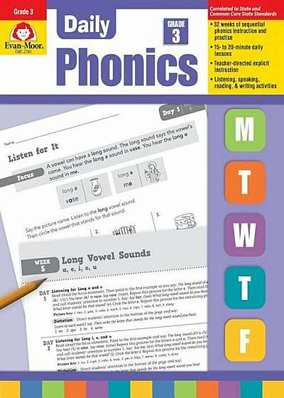 Daily Phonics Grade 3, Paperback
