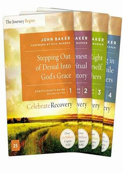 Celebrate Recovery Updated Participant's Guide Set, Volumes 1-4: A Recovery Program Based on Eight Principles from the Beatitudes, Paperback