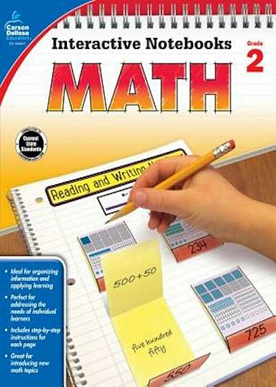 Math, Grade 2, Paperback