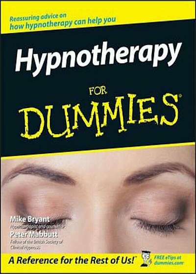 Coperta cărții Hypnotherapy For Dummies, Paperback