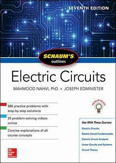 Schaum's Outline of Electric Circuits, Seventh Edition, Paperback