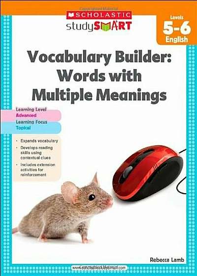 Vocabulary Builder: Words with Multiple Meanings, Level 5-6, Paperback