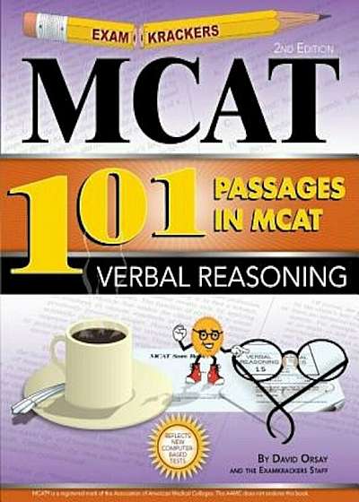 Examkrackers 101 Passages in MCAT Verbal Reasoning, Paperback