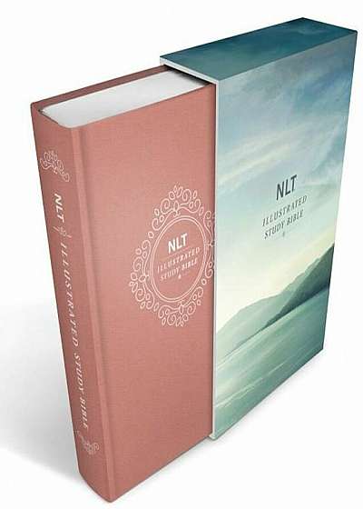 Illustrated Study Bible NLT, Deluxe Linen Edition, Hardcover