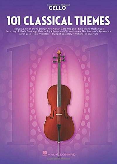 101 Classical Themes for Cello, Paperback