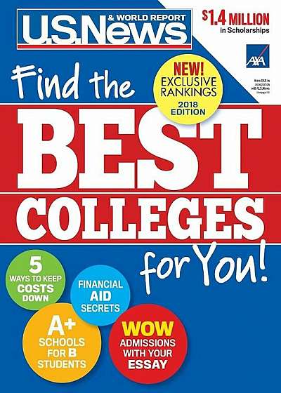 Best Colleges 2018: Find the Best Colleges for You!, Paperback