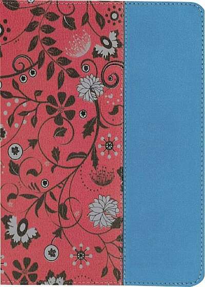 NIV, Beautiful Word Coloring Bible for Teen Girls, Imitation Leather, Pink/Blue: Hundreds of Verses to Color, Hardcover