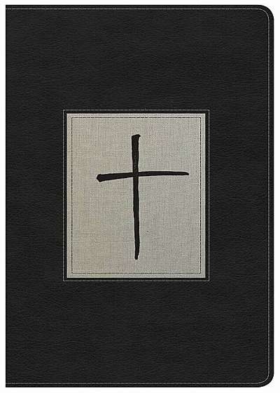 NKJV Ultrathin Reference Bible, Black/Gray Deluxe Leathertouch, Hardcover