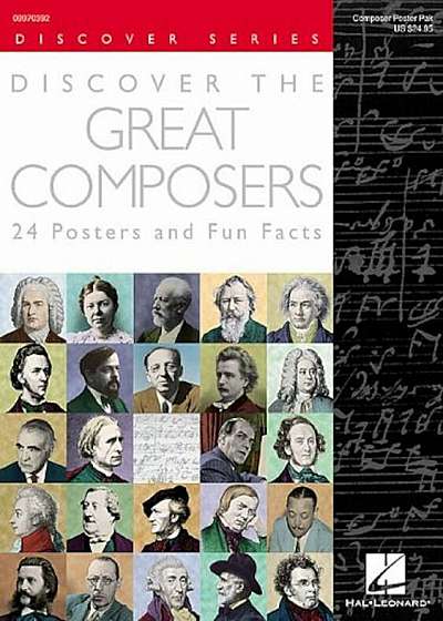 Discover the Great Composers (Set of 24 Posters): Poster Pack, Paperback