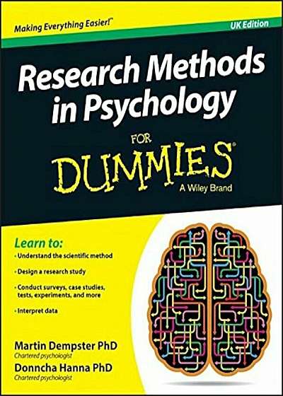 Research Methods in Psychology for Dummies, Paperback