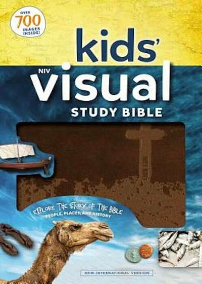 NIV Kids' Visual Study Bible, Imitation Leather, Bronze, Full Color Interior: Explore the Story of the Bible---People, Places, and History, Hardcover