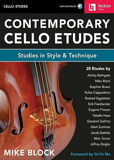 Contemporary Cello Etudes: Studies in Style & Technique, Paperback