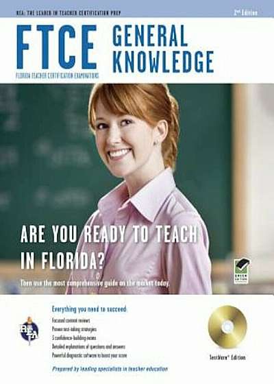 Ftce General Knowledge Book + Online, Paperback