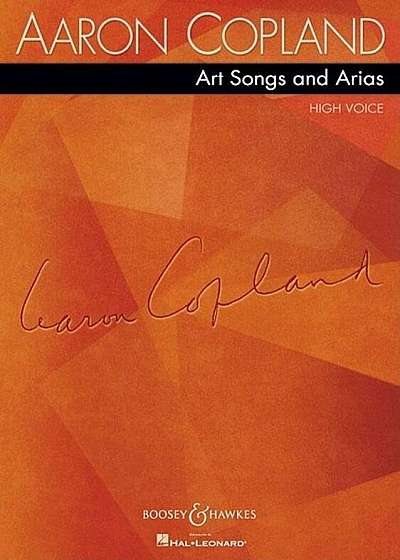 Aaron Copland: Art Songs and Arias: High Voice, Paperback