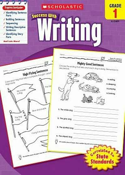 Scholastic Success with Writing, Grade 1, Paperback