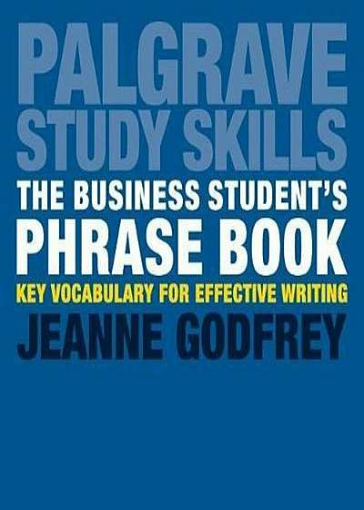 Coperta cărții Business Student's Phrase Book, Paperback