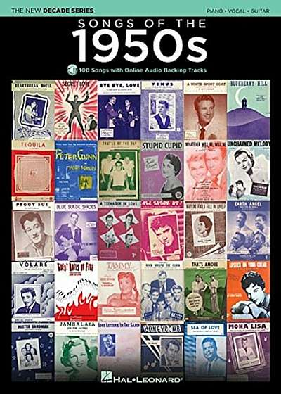 Songs of the 1950s: The New Decade Series with Online Play-Along Backing Tracks, Paperback