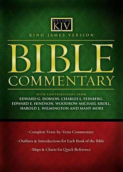 Bible Commentary-KJV, Hardcover