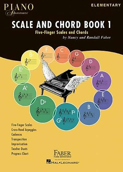 Scale and Chord, Book 1: Five-Finger Scales and Chords, Paperback