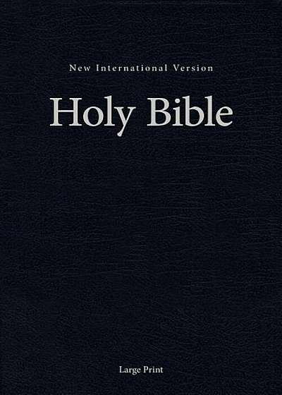 NIV, Pew and Worship Bible, Large Print, Hardcover, Blue, Hardcover