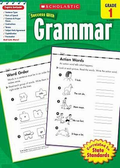 Grammar, Grade 1, Paperback