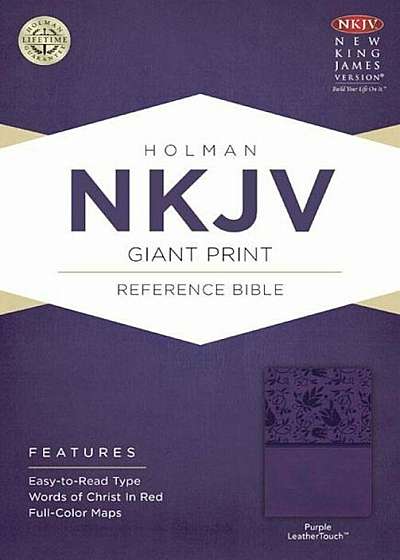 Giant Print Reference Bible-NKJV, Hardcover