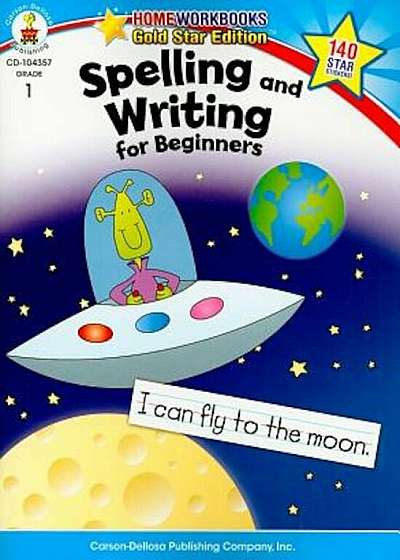 Spelling and Writing for Beginners Grade 1, Paperback