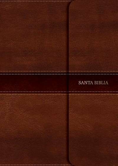Rvr 1960 Biblia Letra Grande Tama'o Manual Marrn, Smil Piel y Solapa Con Imn, Hardcover