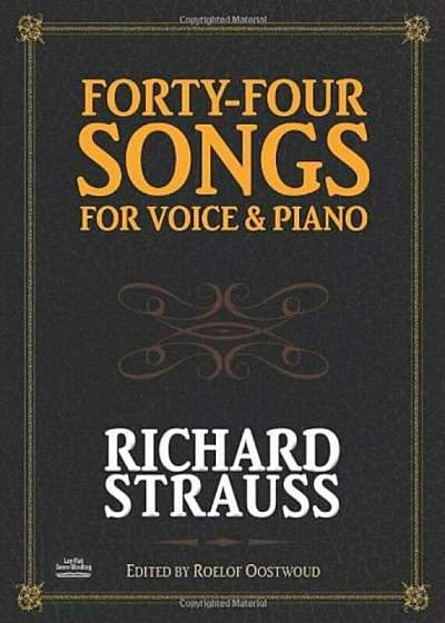 Forty-Four Songs for Voice and Piano, Paperback