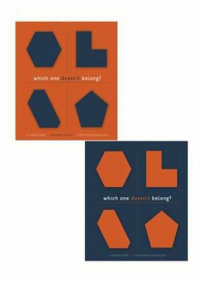 Which One Doesn't Belong': A Shapes Book, Teacher's Guide with Student Book, Hardcover