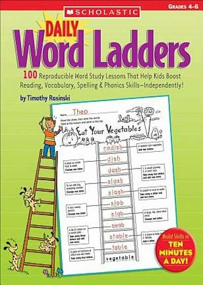 Daily Word Ladders Grades 4-6, Paperback