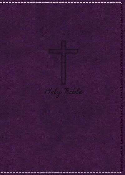 KJV, Deluxe Gift Bible, Imitation Leather, Purple, Red Letter Edition, Hardcover