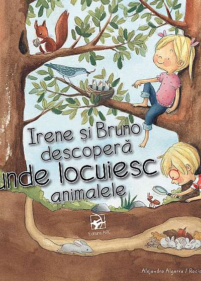Irene si Bruno descopera unde locuiesc animalele