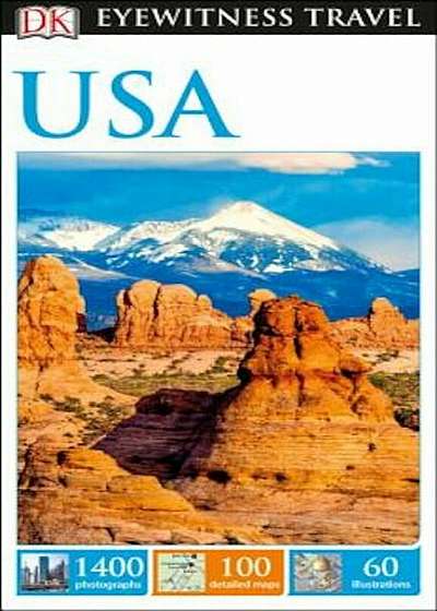 DK Eyewitness Travel Guide USA, Paperback