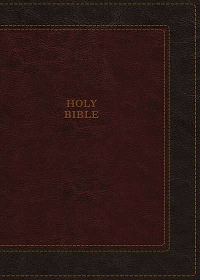 KJV, Thinline Bible, Compact, Imitation Leather, Burgundy, Red Letter Edition, Hardcover