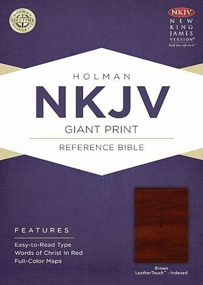 Giant Print Reference Bible-NKJV, Hardcover