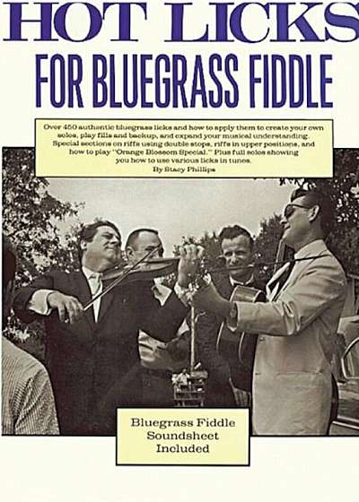 Hot Licks for Bluegrass Fiddle, Paperback