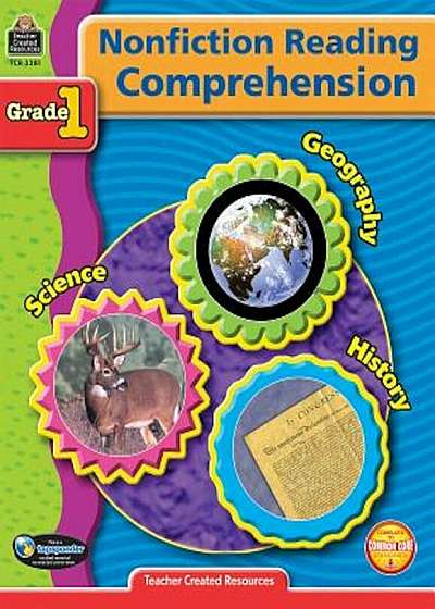 Nonfiction Reading Comprehension: Grade 1, Paperback