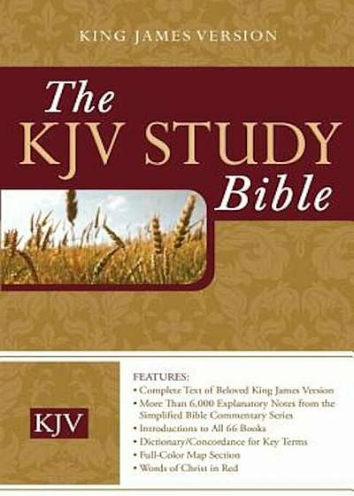 Study Bible-KJV, Hardcover